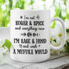 Happy Halloween - I'm Not Sugar And Spice - Personalized Mug, Halloween Ideas.
