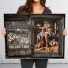 You & Me - Upload Image, Personalized Horizontal Canvas