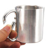 Happy Campers Outdoor Adventure - Personalized Carabiner Camping Mug - Gift For Camping Lovers