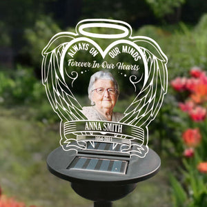 Personalized Solar Outdoor Lights Garden Decor Solar Lights Cemetery Decorations For Grave Grave Decorations For Cemetery Memorial Gifts For Loss Of Mother Sympathy Gifts For Loss Of Dad
