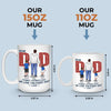 Family Is Hidden Treasures - Family Personalized Custom Mug - Father's Day, Gift For Dad