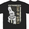 Dad Of Kids - Family Personalized Custom Back Printed Unisex T-shirt, Hoodie, Sweatshirt - Father's Day, Gift For Dad