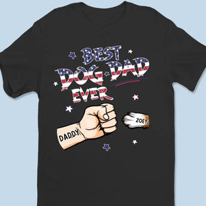 Life Is Better With Pawprints - Dog & Cat Personalized Custom Unisex T-shirt, Hoodie, Sweatshirt - 4th Of July, Gift For Pet Owners, Pet Lovers