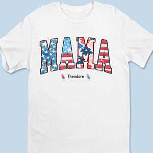 We Go Wild With Fireworks - Family Personalized Custom Unisex T-shirt, Hoodie, Sweatshirt - 4th Of July, Gift For Mom, Grandma