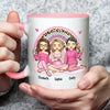 Being My Bestie Is Really The Only Gift - Bestie Personalized Custom Accent Mug - Gift For Best Friends, BFF, Sisters