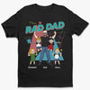 Rad Dad - Family Personalized Custom Unisex T-shirt, Hoodie, Sweatshirt - Gift For Dad