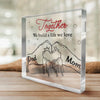 You And Roses Are Much The Same - Family Personalized Custom Square Shaped Acrylic Plaque - Gift For Family Members