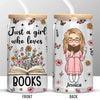 Just One More Chapter - Personalized Custom Glass Cup, Iced Coffee Cup - Gift For Book Lovers