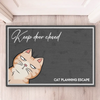 Wake Me Up When The Food Is Ready - Cat Personalized Custom Home Decor Decorative Mat - House Warming Gift For Pet Lovers, Pet Owners