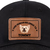 Custom Photo Life Is Hard But You Make It Better - Dog & Cat Personalized Custom Leather Patch Hat - Gift For Pet Owners, Pet Lovers