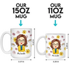 It Takes A Big Heart To Shape Little Minds - Teacher Personalized Custom 3D Inflated Effect Printed Mug - Gift For Teacher