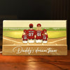 Family Is Anyone Who Loves You Unconditionally - Family Personalized Custom Acrylic Letters 3D LED Night Light - Gift For Family Members, Sport Lovers, Sport Players