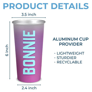 Tu es déjà tout - Tasse personnalisée en aluminium changeant de couleur pour meilleure amie - Cadeau pour vous-même, vos meilleurs amis, vos meilleures amies, vos sœurs