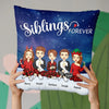 Christmas Is Best When Shared With Family - Family Personalized Custom Pillow - Christmas Gift For Family Members