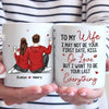I Want To Be Your Last Everything - Couple Personalized Custom Mug - Gift For Husband Wife, Anniversary
