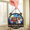 Good Friends Are Like Stars - Bestie Personalized Window Hanging Suncatcher - Gift For Best Friends, BFF, Sisters