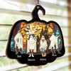 Home Is Where The Haunt Is - Family Personalized Window Hanging Suncatcher - Halloween Gift For Family Members