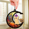 One Spooktacular Dog - Dog Personalized Window Hanging Suncatcher - Halloween Gift For Pet Owners, Pet Lovers