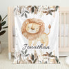 Cozy Blankets And Wild Friends For Sweet Dreams - Family Personalized Custom Baby Blanket - Gift For Baby Kids, Newborn Baby