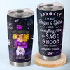 Witch Vibes Only - Personalized Custom Witch Tumbler - Halloween Gift For Witches, Yourself