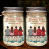 Always There For Each Other - Family Personalized Custom Mason Jar Light - Gift For Siblings, Brothers, Sisters