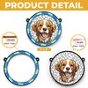 Custom Photo My Little Dog - Memorial Personalized Window Hanging Suncatcher - Sympathy Gift For Pet Owners, Pet Lovers
