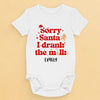 Sorry Santa I Drank The Milk - Family Personalized Custom Baby Onesie - Christmas Gift For Baby Kids, Newborn Baby