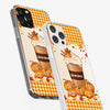 Autumn Fall Is For Cozy Moments With Family And Grandma - Family Personalized Custom Clear Phone Case - Autumn Fall Gift For Grandma