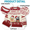 Give The Gift Of Holiday Cheer With A Personalized Pup Sweater - Dog & Cat Personalized Custom Ugly Sweatshirt - Unisex Wool Jumper - Christmas Gift For Pet Owners, Pet Lovers