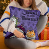 Welcome Foolish Mortals - Cat Personalized Custom Pillow - Halloween Gift For Pet Owners, Pet Lovers