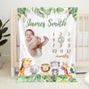 Custom Photo Every Baby Deserves A Cozy Place To Dream - Family Personalized Custom Baby Blanket - Gift For Baby Kids, Newborn Baby