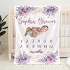 Custom Photo Like Stars Are To The Sky, So Are The Baby To Our World - Family Personalized Custom Baby Blanket - Gift For Baby Kids, Newborn Baby