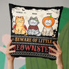Happy Meowloween - Cat Personalized Custom Pillow - Halloween Gift For Pet Owners, Pet Lovers