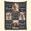 Custom Photo Thanks For Everything, I Had A Great Time - Memorial Personalized Custom Blanket - Sympathy Gift For Pet Owners, Pet Lovers