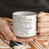The Moment Your Heart Stopped, Mine Changed Forever - Memorial Personalized Custom Pottery Mug - Sympathy Gift For Pet Owners, Pet Lovers
