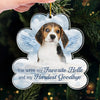 Custom Photo Best Friends Come In All Breeds - Memorial Personalized Custom Ornament - Acrylic Custom Shaped - Sympathy Gift, Christmas Gift For Pet Owners, Pet Lovers