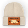 A Dog Wags Its Tail With Its Heart - Dog & Cat Personalized Custom Baby Beanie Hat - Gift For Pet Owners, Pet Lovers