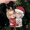 A Mother And A Daughter Always Share A Special Bond - Family Personalized Custom Ornament - Acrylic Custom Shaped - Christmas Gift For Son, Daughter, Mom