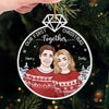 It's Beginning To Look A Lot Like Our First Christmas Together - Couple Personalized Custom Ornament - Acrylic Custom Shaped - Christmas Gift For Husband Wife, Anniversary, First Christmas