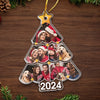 Custom Photo You Are My Favorite Person, Today And Always - Couple Personalized Custom Ornament - Acrylic Custom Shaped - Christmas Gift For Husband Wife, Anniversary