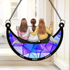 There Is No Greater Gift Than BFF - Bestie Personalized Window Hanging Suncatcher - Christmas Gift For Best Friends, BFF, Sisters