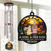 Dogs Make Everything Better - Dog Personalized Custom Wind Chime Suncatcher - Christmas Gift For Pet Owners, Pet Lovers