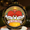 The Best Part Of Christmas - Family Personalized Custom Candlelight Lantern Ornament - Christmas Gift For Family Members