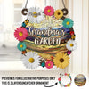 Grandma's Love Is Timeless - Family Personalized Window Hanging Suncatcher - Gift For Grandma