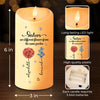 Sisters Are Different Flowers From The Same Garden - Bestie Personalized Custom LED Candle - Christmas Gift For Best Friends, BFF, Sisters