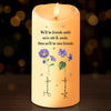 Bloom Where We Grow, Bestie - Bestie Personalized Custom LED Candle - Christmas Gift For Best Friends, BFF, Sisters