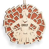 Bring Your Heart To The Field And Just Play - Personalized Custom Ornament - Wood Custom Shaped - Christmas Gift For Sport Lovers, Sport Players