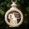Custom Photo A Silent Thought, A Quiet Prayer - Memorial Personalized Custom Candlelight Lantern Ornament - Sympathy Gift, Christmas Gift For Family Members