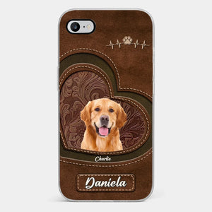 Custom Photo Wagging Tails And Holiday Tales - Dog & Cat Personalized Custom Clear Phone Case - Christmas Gift For Pet Owners, Pet Lovers