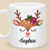 Love The Giver More Than The Gift, Christmas Icon - Family Personalized Custom Mug - Christmas Gift For Family Members